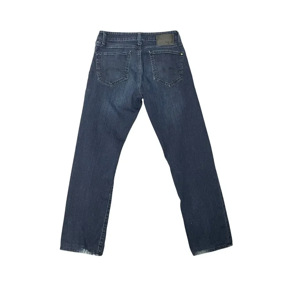 Mavi Zach Straight Leg Dark Wash Denim Jeans Stretchy 30 X 32 Classic 5 Pocket